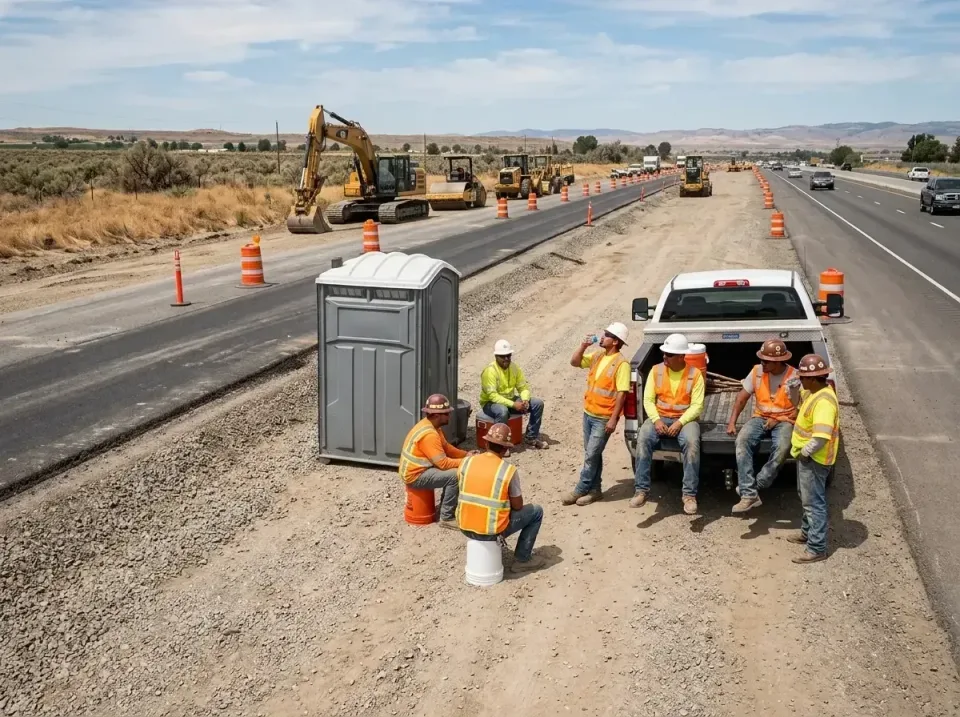 highway-road-construction-crew-007 — frequently asked questions, Porta Potty and Restroom Rentals in Silver Spring, MD
